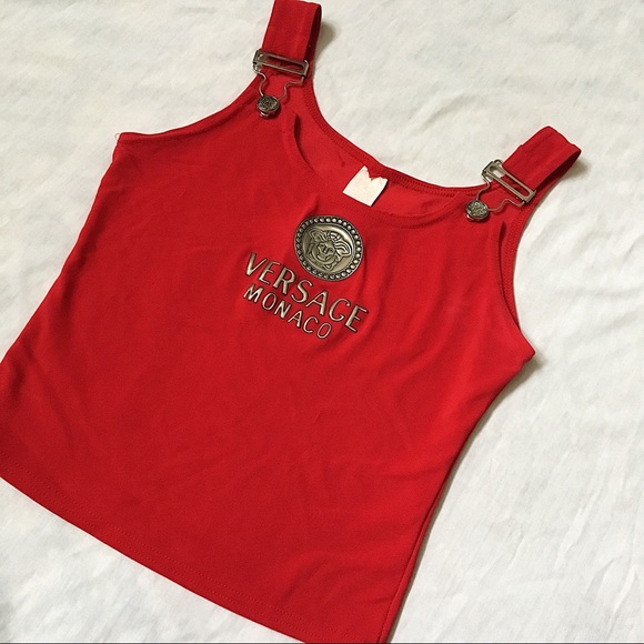 versace tank top